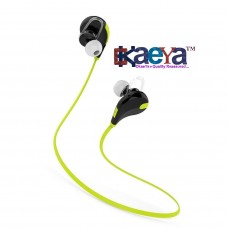 OkaeYa Jogger Bluetooth Headset for Android/iOS Devices (color may vary as Green, Red, Black)